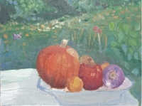 Potiron, pomme et navet